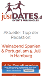 Mobile Screenshot of justdates.de